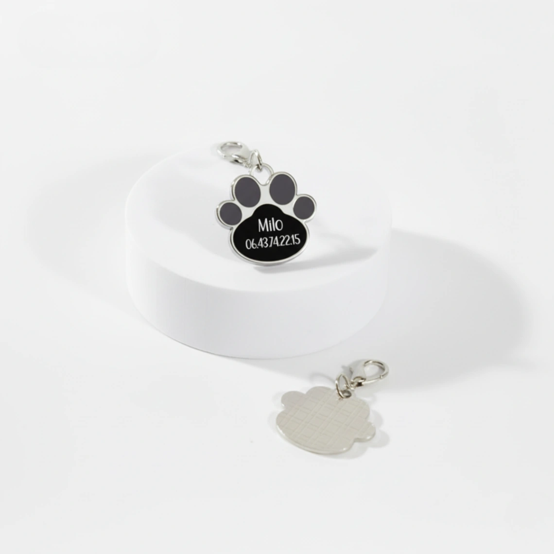 Médaille pour Chat Personnalisée - Nom et Téléphone