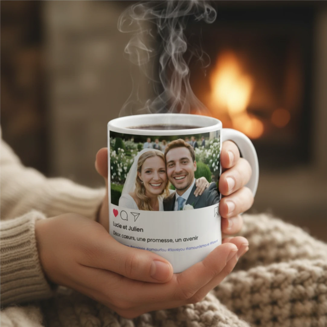 Mug Personnalisé - Design Instagram