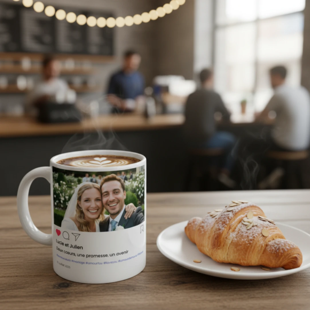 Mug Personnalisé - Design Instagram