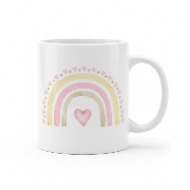 Mug Personnalisé Photo Bébé | Thème Rêves, Nuages et Arc-en-ciel