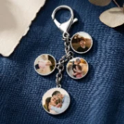 Porte-clés Personnalisé avec 4 Photos