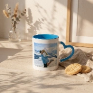 Mug Personnalisé Photo à Anse Cœur