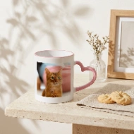 Mug Personnalisé Photo à Anse Cœur