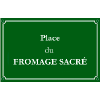 Plaque de Rue Française Personnalisée en Aluminium | Cadeau Original et Drôle