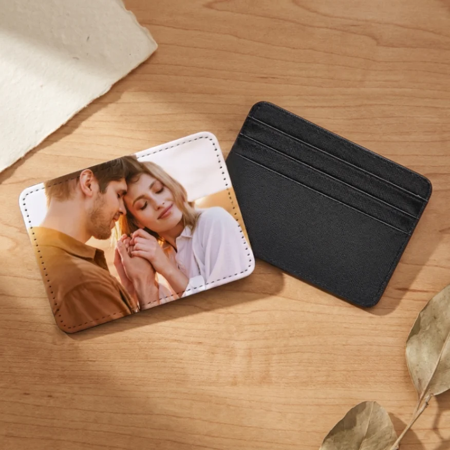 Porte-cartes Photo Personnalisé — Cadeau Original