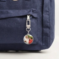 Porte-clés Personnalisé avec Photo - Forme ronde