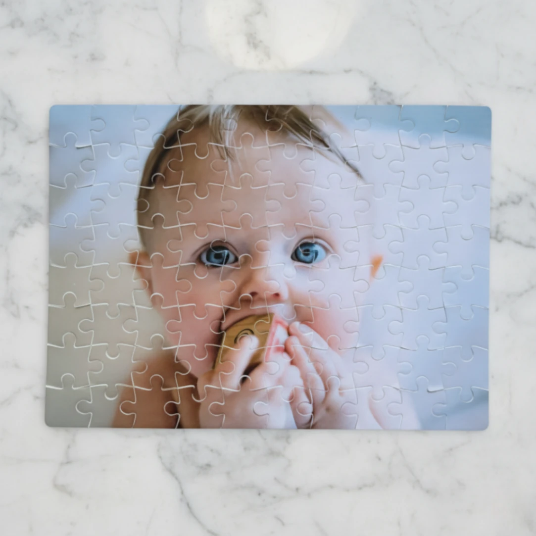 Puzzle Photo Personnalisé - Format A5 (80 pièces)