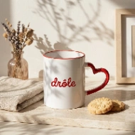 Mug Personnalisé Texte ou Prénom à Anse Cœur